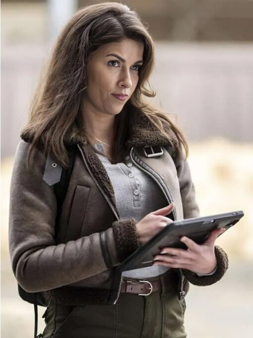 Tracker Billie Matalon Brown Shearling Jacket
