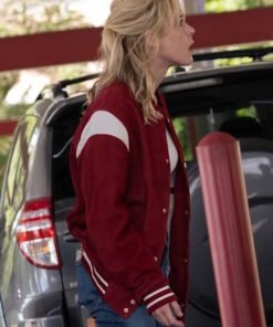 Kiernan Shipka Sweethearts 2024 Red Jacket