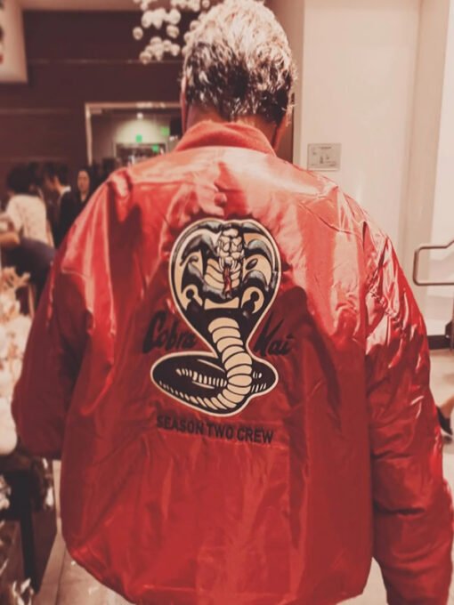 John Kreese Cobra Kai Red Jacket