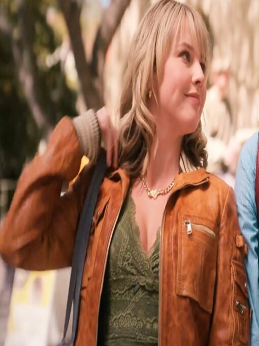 Taylor The Sex Lives of College Girls S03 Leather Jacket