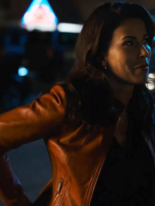 Billie Matalon Tracker S02 Brown Leather Jacket