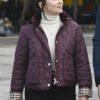 Tracker S01 Fiona Rene Purple Quilted Jacket