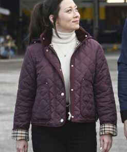 Tracker S01 Fiona Rene Purple Quilted Jacket