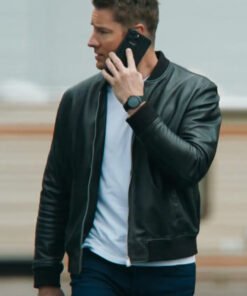 Colter Shaw Tracker Black Bomber Jacket