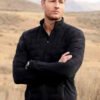 Tracker 2024 Justin Hartley Black Quilted Jacket