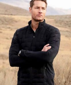 Tracker 2024 Justin Hartley Black Quilted Jacket