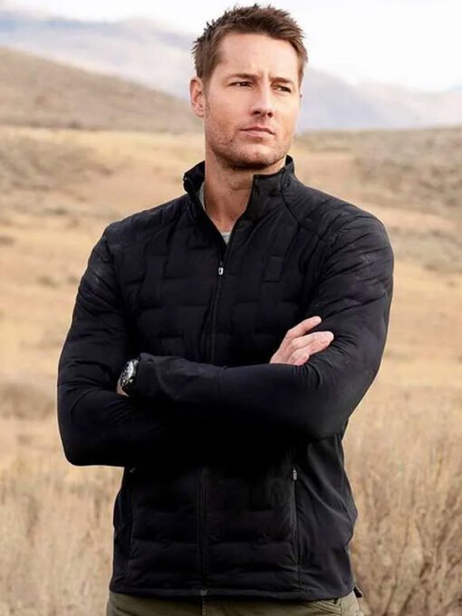 Tracker 2024 Justin Hartley Black Quilted Jacket