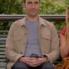 Shrinking S02 Brett Goldstein Beige Cotton Jacket