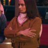 Virgin River Kandyse McClure Brown Suede Leather Jacket